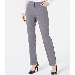 Alfani Women's Straight-Leg Grey Dress Pants NWT